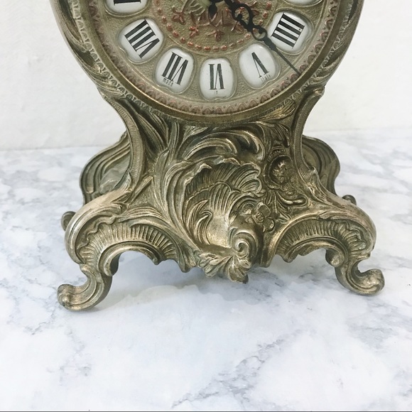 Vintage Accents Vintage Imperial Brass Mantle Clock Candelabras Poshmark